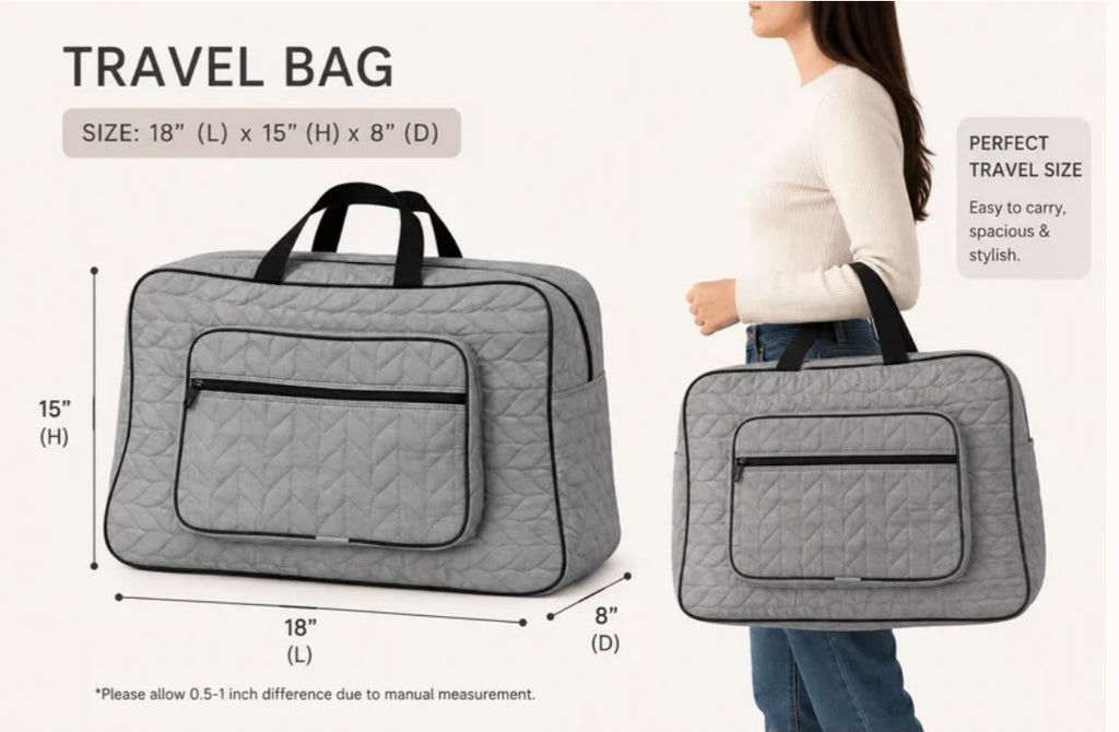 Quilted Multi-Purpose Storage Bag
