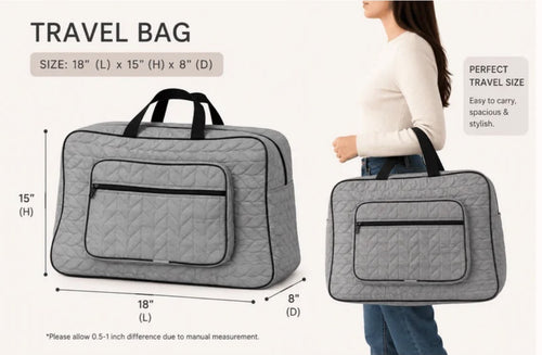 Quilted Multi-Purpose Storage Bag